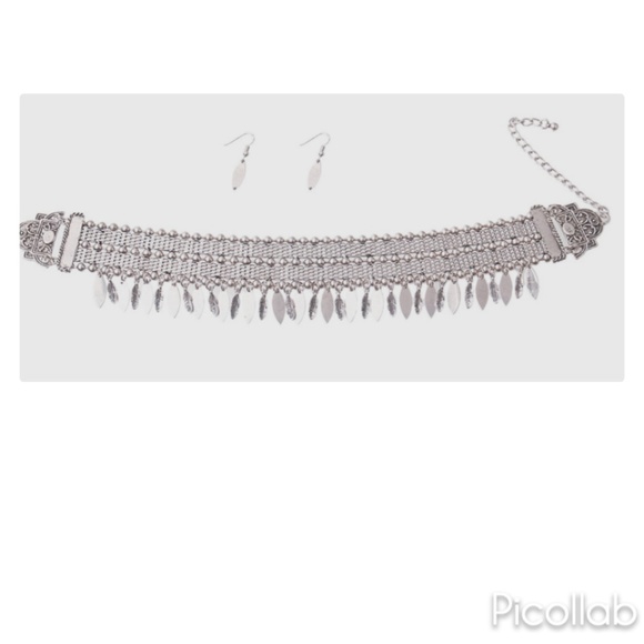 Boho Feather Choker Set - Picture 5 of 5